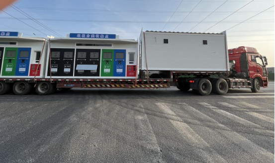 華展貓先生，智能分類垃圾房，小區(qū)垃圾分類解決方案