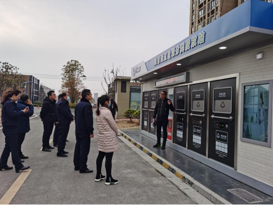 華展貓先生，智能垃圾分類收集房，垃圾分類房廠家