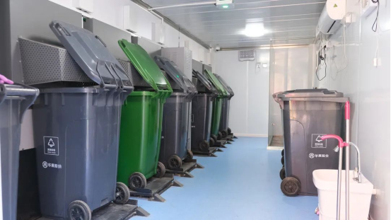 華展貓先生，智能垃圾分類收集房，垃圾房廠家，垃圾屋定制