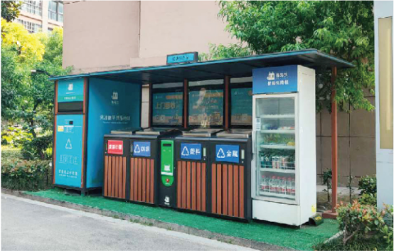 貓先生智能垃圾分類亭價格，定時定點垃圾收集點 ，垃圾亭生產(chǎn)廠家