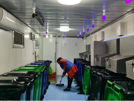 江蘇智能分類垃圾房，清潔小屋，垃圾分類收集站生產(chǎn)廠家