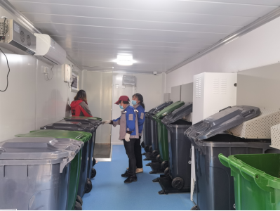 智能分類垃圾房，清潔小屋，垃圾分類收集站生產(chǎn)廠家