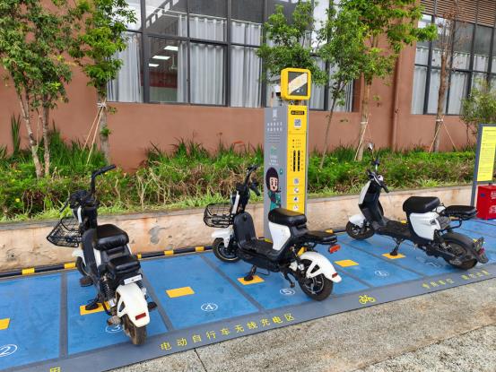 電動(dòng)自行車無線充電樁，電動(dòng)摩托車無線充電站，電動(dòng)兩輪車智能無線充電，共享電單車智能無線充電樁